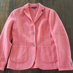 Lands' End Women's Coral Blazer